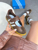 Sapatilha Adidas Samba Jane - Marrom