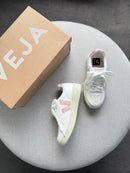 Veja V-10 - Branco/Nude