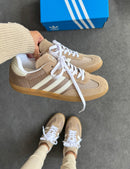 Adidas samba tricote premium couro