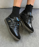 Adidas Samba OG Couro - Preto Brilho