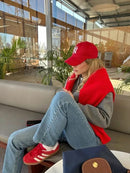 Adidas Spezial em Couro - Vermelho