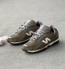 New Balance 204L em Couro Original - Café/Grafite/Rose