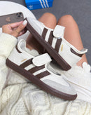 Sapatilha Adidas Samba Jane - Off/Café