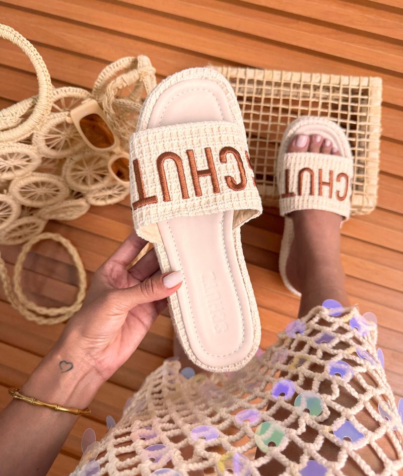 Tamanco Schütz rendado