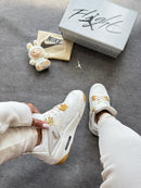 Bota Air Jordan 4 - off/beje