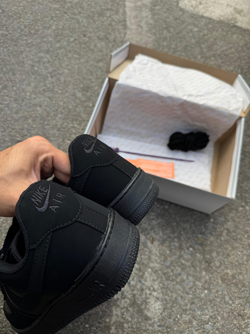 Nike air force f1 luxo - Black