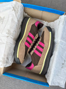 Adidas SL 72 Premium em Couro - Castor/Pink/Menta