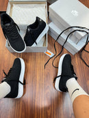 Nike Air Force f1 Nobuck - Preto