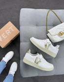 Vert V-10 Velcro - branco/ ouro