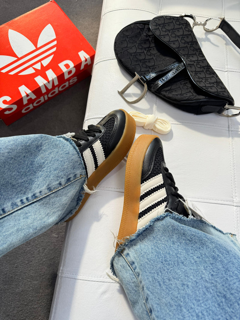 Adidas Sambae tricote - Preto/off