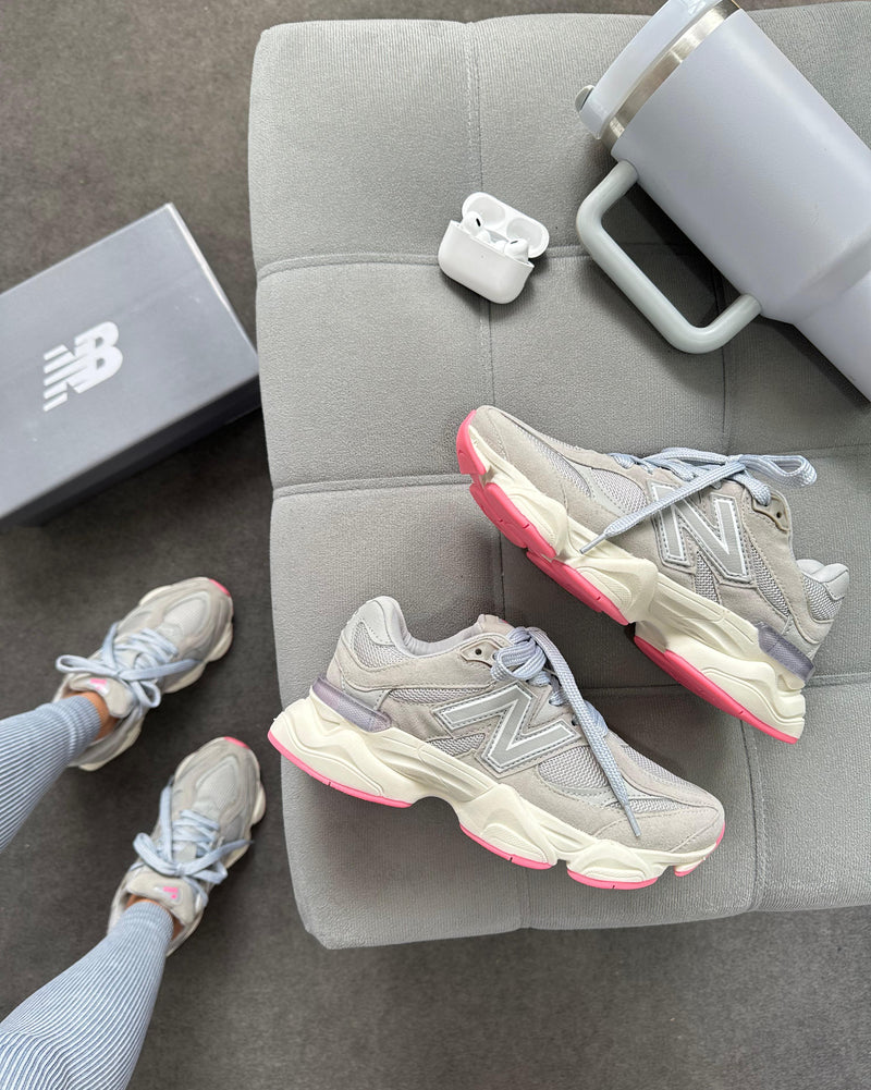 New balance 9060 - Cinza/rosa