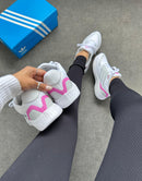 Adidas Run Falcon 05 - Branco/rosa