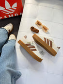 Adidas Sambae tricote - Off/caramelo