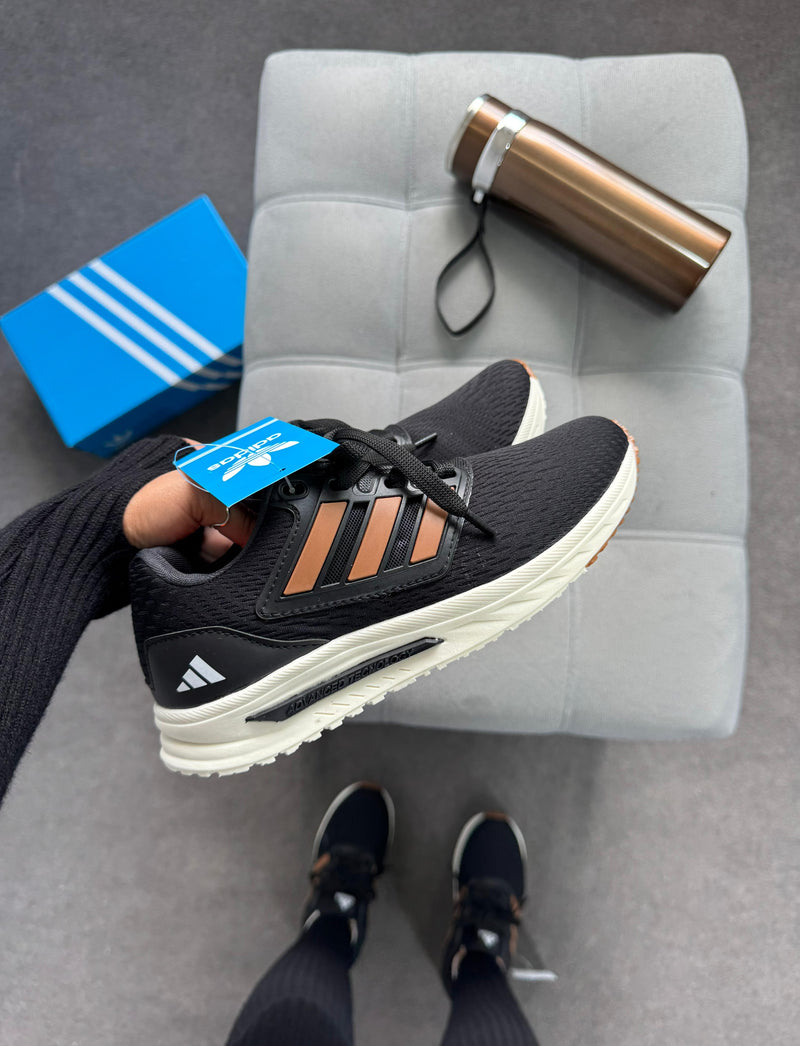 Adidas Advanced - Preto/caramelo