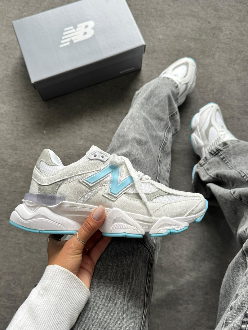 New balance 9060 - Branco/azul bb