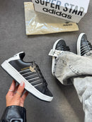 Adidas super star tryber -  Preto/Branco
