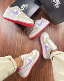 Nike air force shadow - Branco/creme/pink