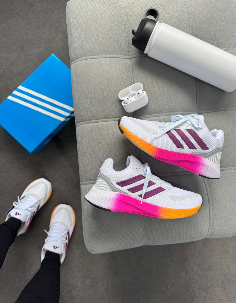 Adidas Run Falcon 05 - Branco/uva