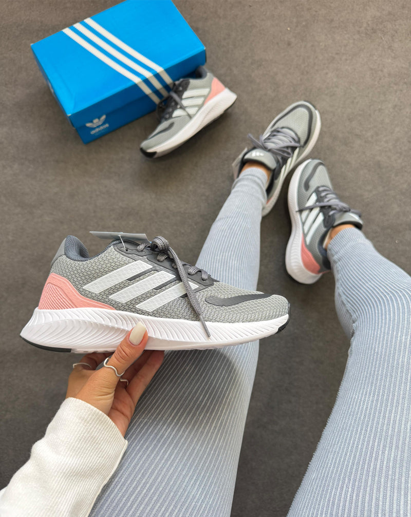 Adidas Run Falcon 05 - Grafite/Branco/rosa bb