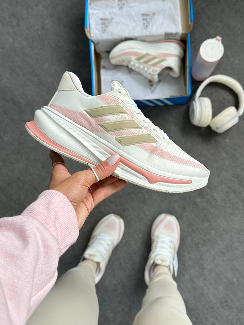 Adidas SuperNova Stride 2.0 Running - White/bege/rosa