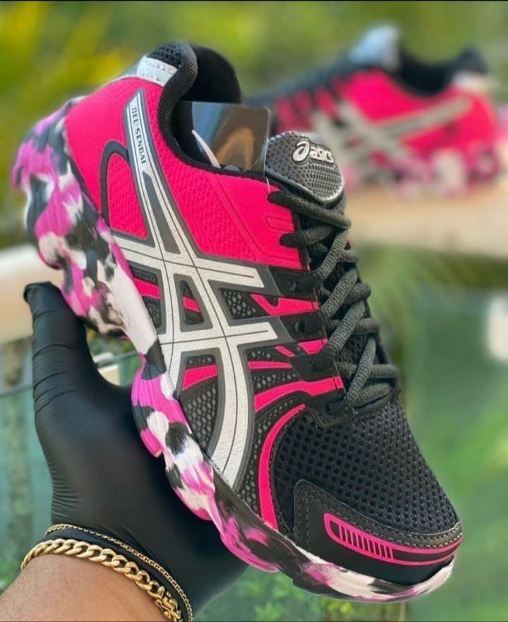 Asics Sendai "Rosa c/ Preto"