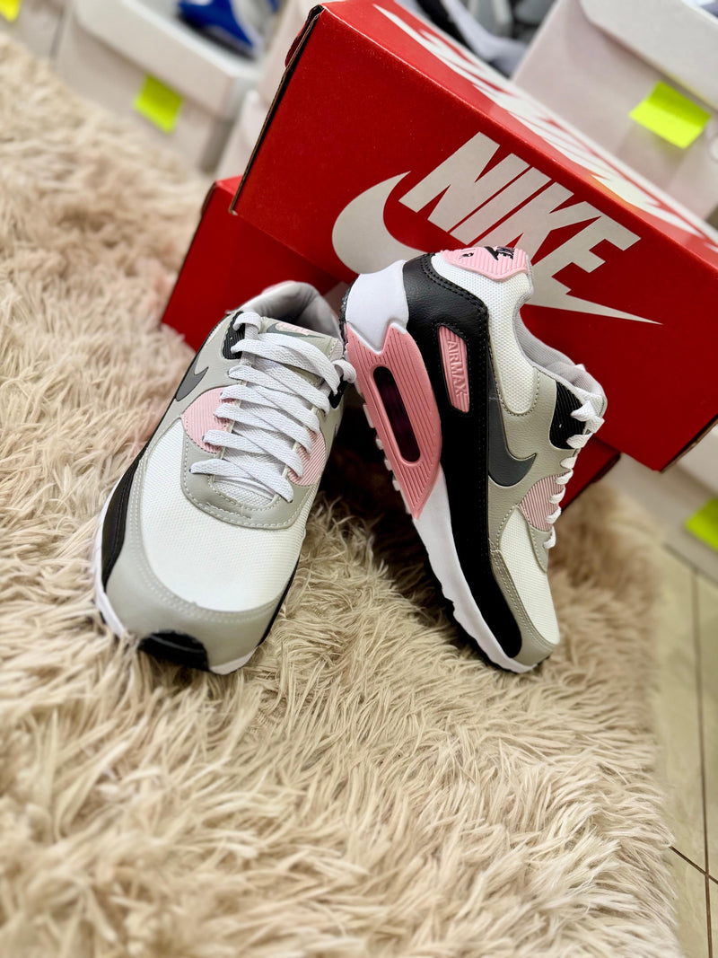 Nike Air Max 90 "Rosa c/ Cinza e Preto"