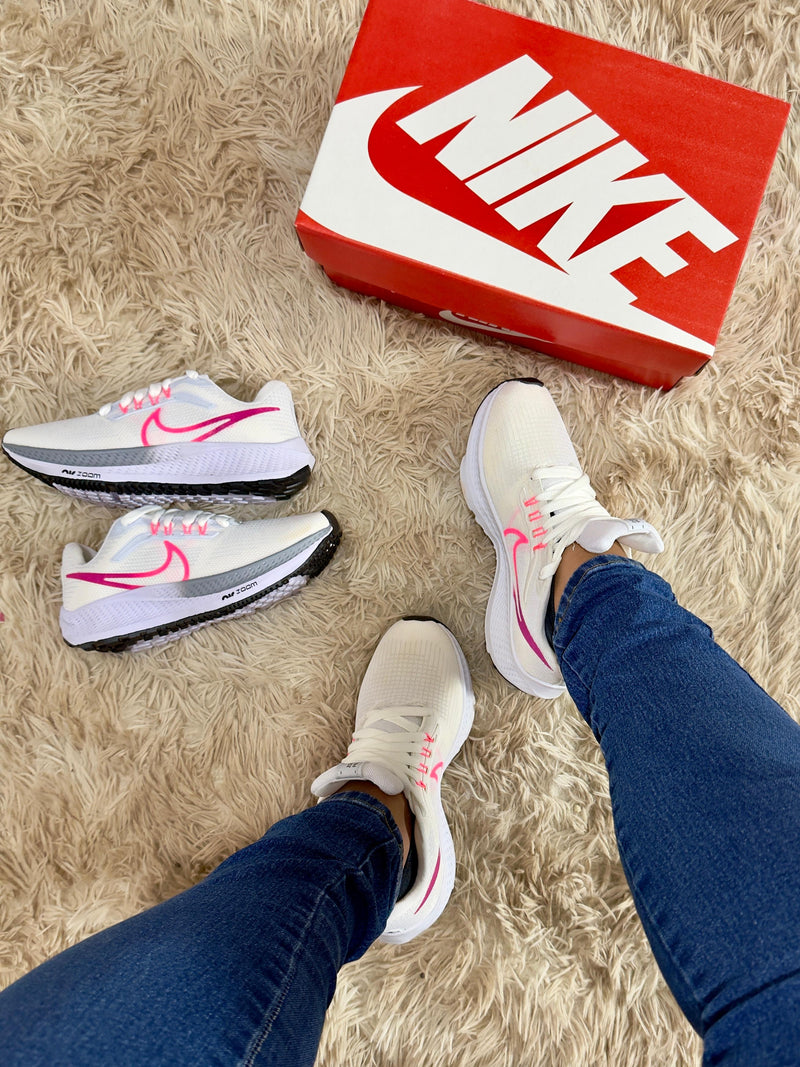 Nike Pegasus "Branco e Rosa"