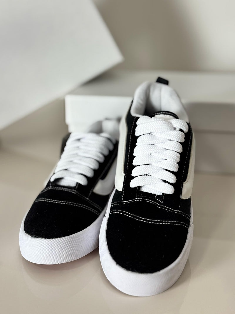 Vans KNU SKOOL 3D "Preto e Branco"