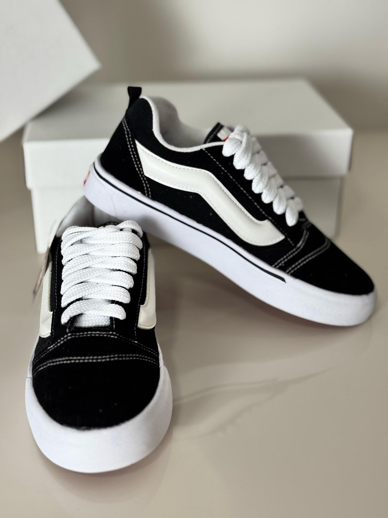 Vans KNU SKOOL 3D "Preto e Branco"