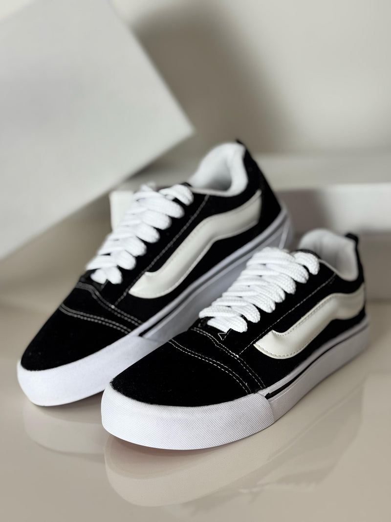 Vans KNU SKOOL 3D "Preto e Branco"