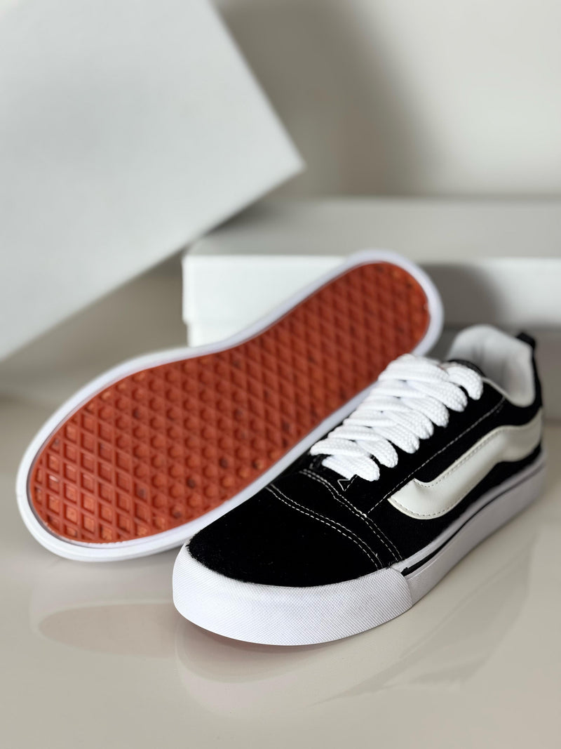 Vans KNU SKOOL 3D "Preto e Branco"