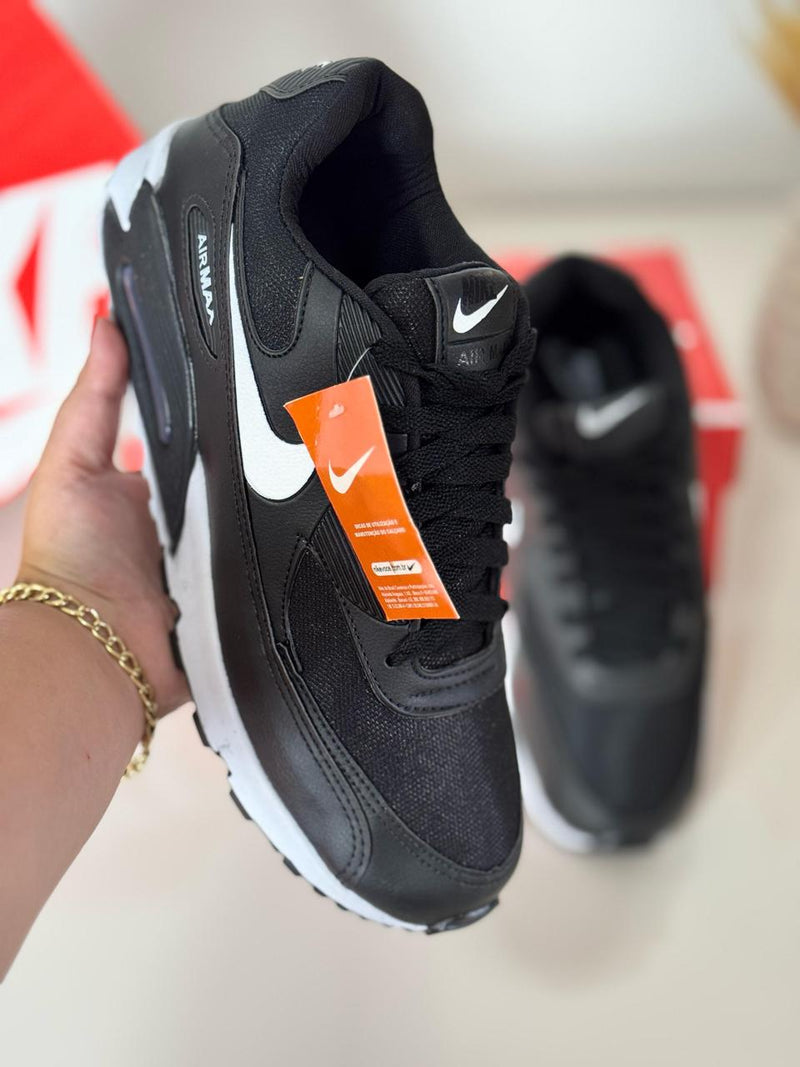 Nike Air Max 90 "Preto c/Branco"