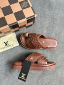 Papete confort Louis Vuiiton luxo - Marrom