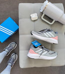 Adidas Run Falcon 05 - Grafite/Branco/rosa bb