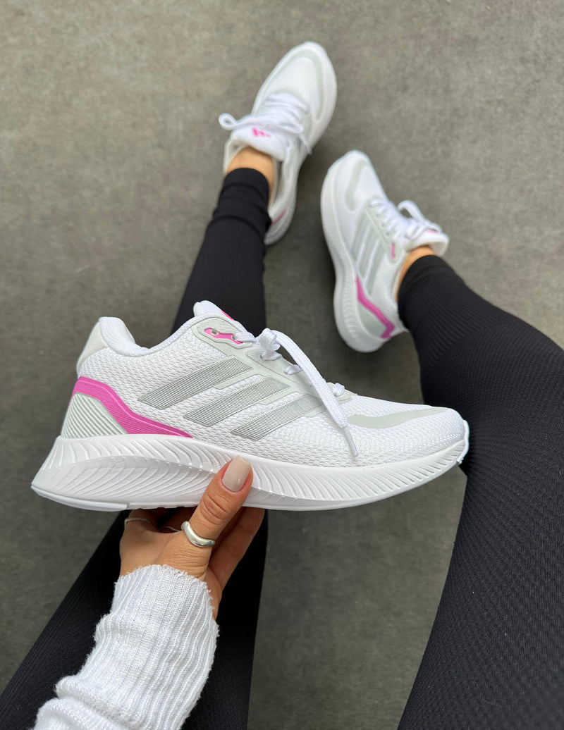 Adidas Run Falcon 05 - Branco/rosa