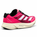 Adidas Adizero Adios Pro 3 – Pink: vista traseira em três quartos