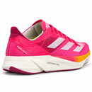 Adidas Adizero Adios Pro 3 - Pink/Off-White/Orange — calcanhar em perspectiva