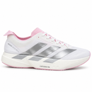 Adidas Adizero Adios Pro 4 - White/Pink/Silver — perfil lateral