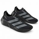 Adidas Adizero Dropset Elite – All Black Gray: par em três quartos