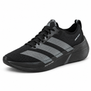 Adidas Adizero Dropset Elite – All Black Gray: vista frontal esquerda