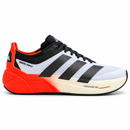 Adidas Adizero Dropset Elite – White Black Orange: vista lateral