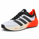 Adidas Adizero Dropset Elite – White Black Orange: vista frontal esquerda