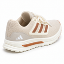 Adidas Advanced - Off White/Caramel, vista traseira em três quartos