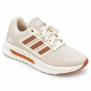 Adidas Advanced - Off White/Caramel, vista frontal oposta em três quartos