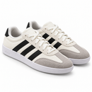 Adidas Barreda White Black: par em três quartos