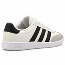 Adidas Barreda White Black: vista traseira em três quartos