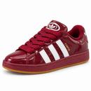 Adidas Campus 00s - Burgundy Patent: vista frontal esquerda