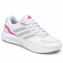 Adidas Run Falcon White Pink, vista frontal direita
