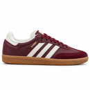 Adidas Samba – Burgundy Off White — vista lateral