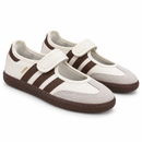 Adidas Samba Jane Off White Brown: par em perspectiva